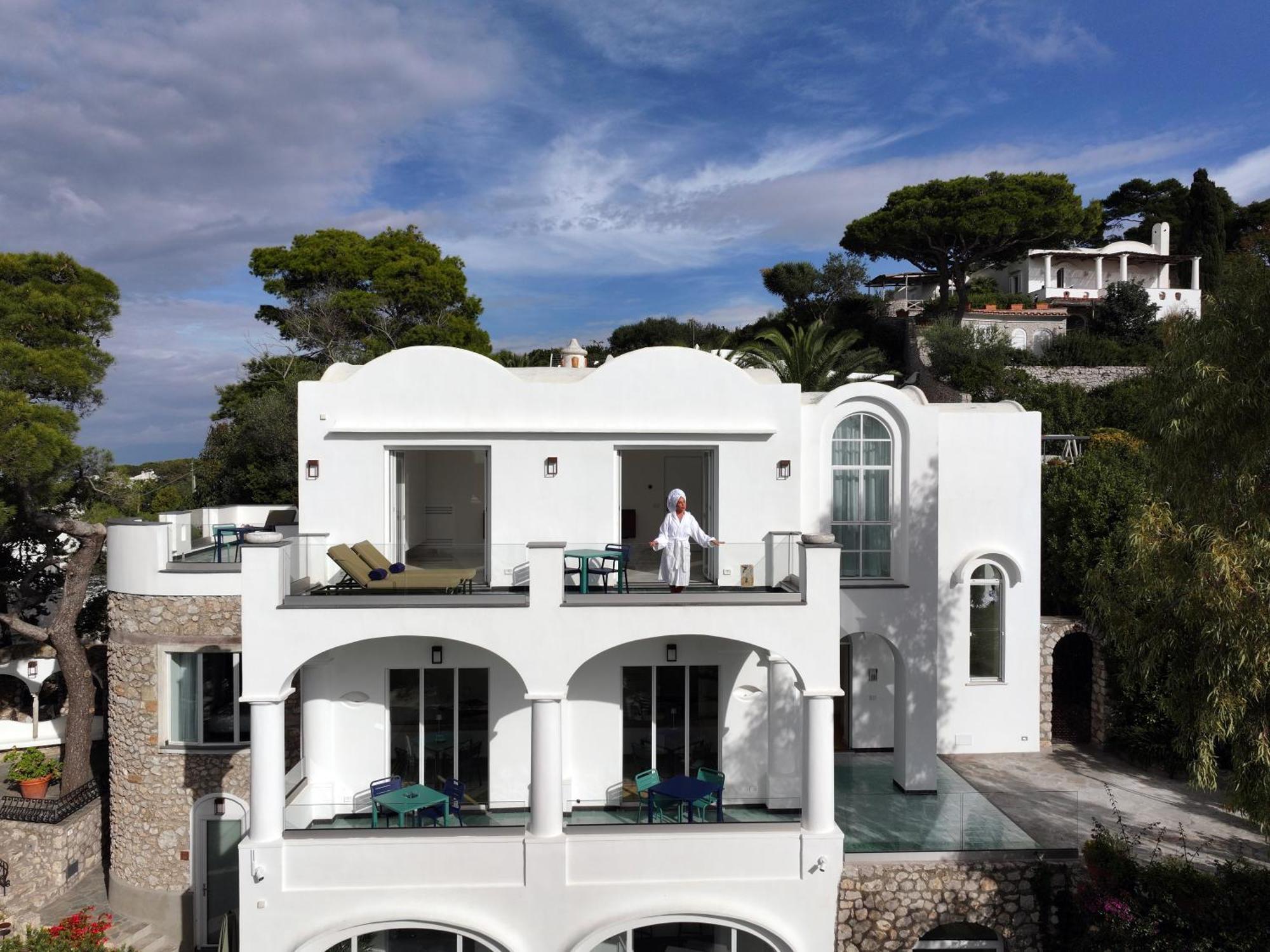 Villa L'Ara Капри Экстерьер фото